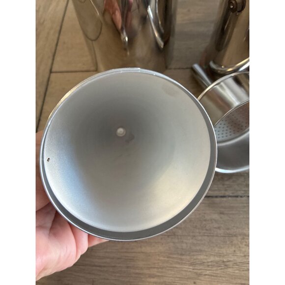 Alessi La Conica Expresso Coffee Makers H: 9" made Italy - Picture 5 of 12